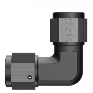 Żeński do żeńskiego 90-stopniowego łącznika obrotowego Adapter łącznika obrotowego Union Aluminium anodowane